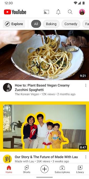 youtube for android
